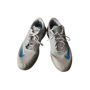 Nike FS Lite Run 2 Women's Running Shoes Gray Blue Sneakers Size 9.5119